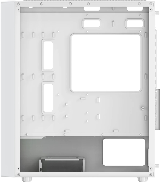 Компьютерный корпус Ocypus Gaммa C50 WH ARGB, MATX, USB 3.0*1+USB 2.0*2, FRONT 3x120мм ARGB, REAR 1x120мм ARGB
