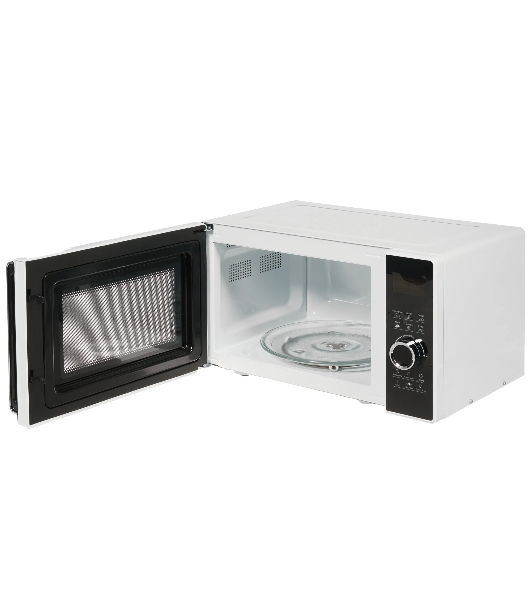Микроволновая печь Pioneer MW356S белый, 23 л, 800 Вт, переключатели - сенсор, поворотный механизм