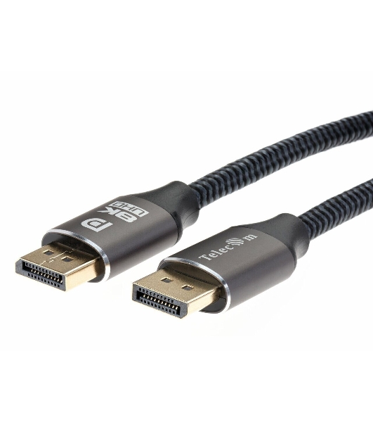 Кабель соединительный DP-DP 1.4V 8K@60Hz 1м, Telecom Pro TCG750-1M
