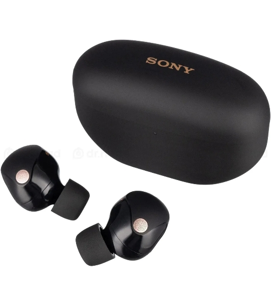 Наушники TWS Sony WF-1000XM5 черный, внутриканальные, Bluetooth, активное шумоподавление, беспроводная зарядка, до 8 ч