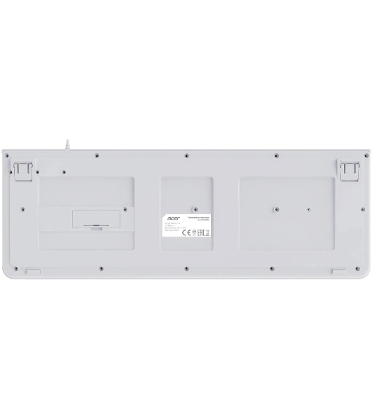 Клавиатура Acer OKW400 проводная, USB Type-A, белый