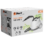 Пароочиститель Bort BDR-2700-R, 2200 Вт; 4 бар; Постоянная подача пара 45 г/мин; Температура пара 143 °С; Емкость бачка 1200 мл; Объем бойлера 1,5 л; Время нагревания 360 с; Время непрерывной работы 35 мин; Длина шланга 2 м; Длина шнура питания 3 м; Размер 400x285x260 мм; Напряжение 220 В; Частота тока 50 Гц; Вес изделия 7,5 кг; Пароочиститель; Конструкция Напольный; Материал Корпуса Пластик; Съемный резервуар для воды;;;; автовыключение; Защита от перегрева; индикация низкого уровня воды;;; Вес брутто=5,5 (Вес нетто=5) кг; 55 x 35 x 36; набор аксессуаров 14 шт; Индикатор нагрева, Электронная система контроля уровня воды, Быстрый нагрев, Блокировка выключателя во включенном состоянии, Набор насадок в комплекте, Возможность долива воды; гарантия 2 г 93412987, фото4