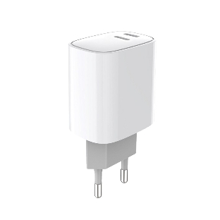Сетевое зарядное устройство Rexant с двумя портами USB-C + USB-C, 20 Вт