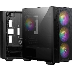 Компьютерный корпус MSI MAG FORGE M100R 1xUSB 3.0, 2xUSB 2.0, 4x120мм ARGB Fan, ARGB Control Board, Tempered Glass Window, Brown Box (932220), фото6