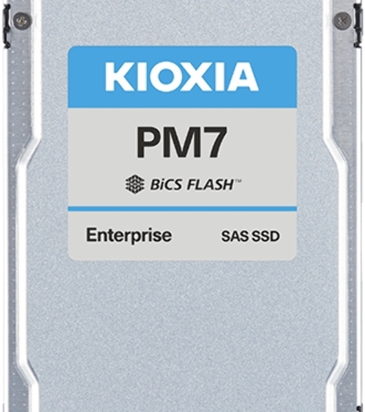 Накопитель SSD KIOXIA PM7-R, 3.84Tb, 2.5', SAS 24G, R/W 4200/3650