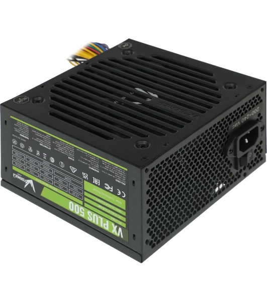 Блок питания Aerocool/Formula ATX 500W AC VX PLUS (20+4pin) 120мм fan 3xSATA RTL