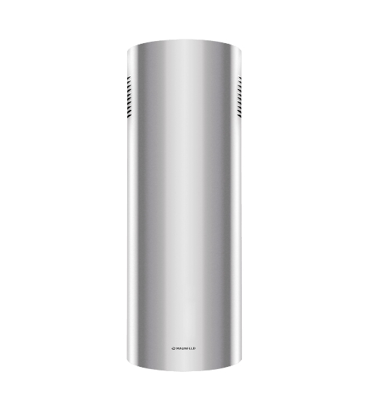 Вытяжка островная Maunfeld Drum Wall 35 нержавеющая сталь, 32.5 см, 850 куб. м/ч, 48 дБ