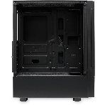 Компьютерный корпус без блока питания Case HSPD M540, Mesh Mid Tower, черный, TG, 0.45 SPCC, no fans, ATX, mATX, mITX, 160/300/150мм, 2x2.5', 2x3.5', 7xPCI, 1xUSB-A 3.0, 2xUSB-A 2.0, 365x216x405мм, фото6