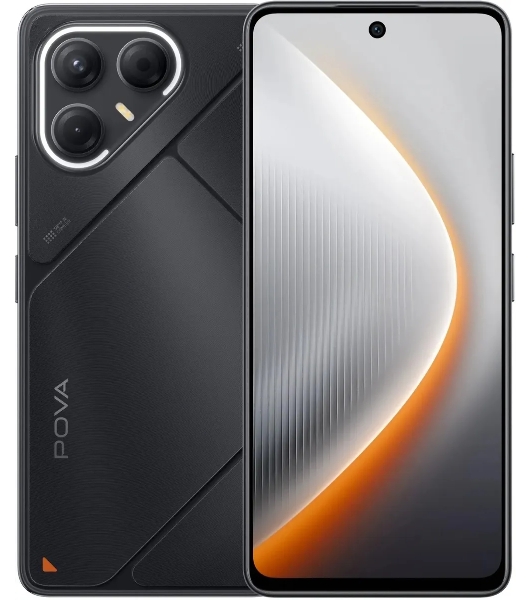 Смартфон Tecno Pova 7 5G LJ7, 8/256Gb, черный