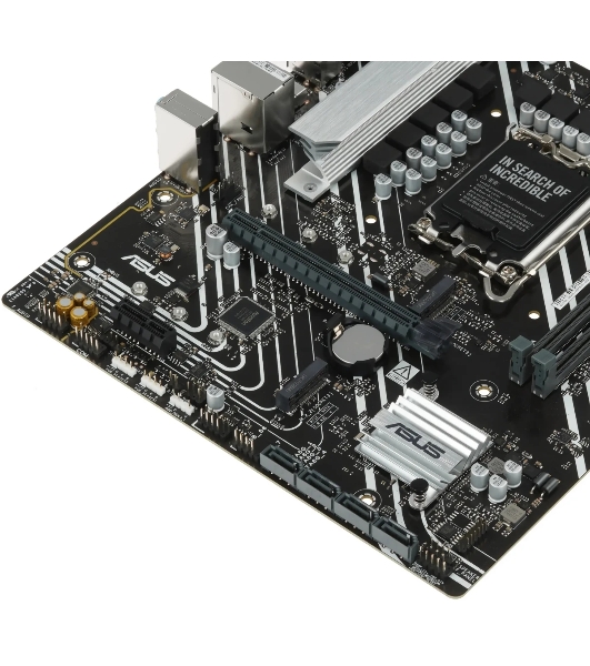 Материнская плата ASUS PRIME H610M-A R2.0, LGA 1700, Intel H610, 2xDDR5, 4xSATA, 2xM.2, 1xPCIe 4.0 x16, 1xPCIe 3.0 x1, 1xVGA, 1xHDMI, 1xDP, 1x1Gb LAN, 1xUSB-A 10Gbps, 4xUSB-A 2.0, 3x3.5 мм, 7.1, mATX