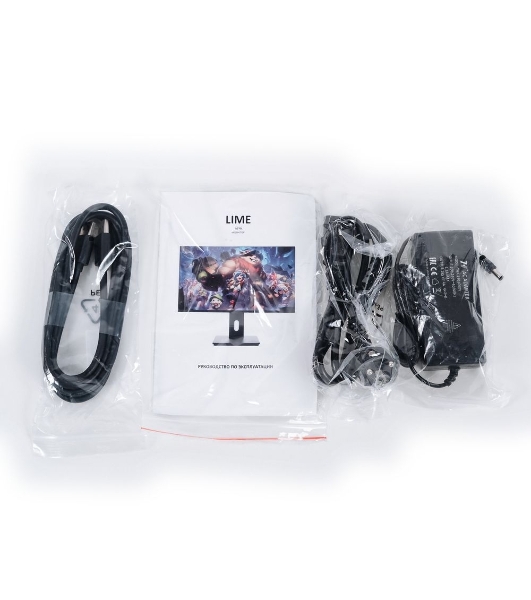 Монитор 27' Lime G270L IPS 2560x1440, 165 Гц, 1 мс, 16:9, 350 кд/м2, 1xHDMI, 1xDP, 1xUSB-C, 2xUSB, 1x3.5 мм, черный