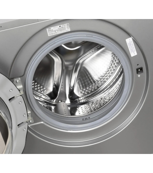Стиральная машина Beko WSPE6H616S серебристый, загрузка фронтальная 6,5 кг, 1200 об/мин., класс: А++