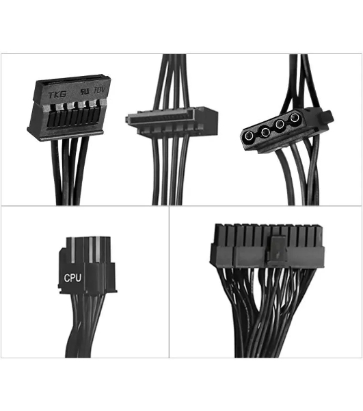 Блок питания KingPrice ATX 350W KPPSU350 (20+4pin) 120мм fan 2xSATA RTL