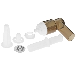 Мясорубка электрическая Willmark WMG-2043JW белый, 2000 Вт, 2.4 кг/мин, реверс, защита от перегрузки, насадки - 5, фото4
