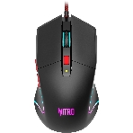Мышь проводная Acer Nitro OMW301 черный, 7200 dpi, USB, кнопки - 6, фото 1