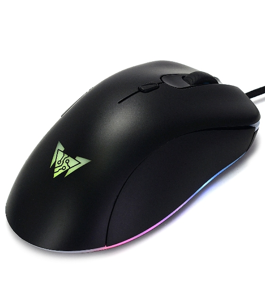Мышь проводная Crown CMGM-904 черный, 7000 dpi, USB, кнопки - 7