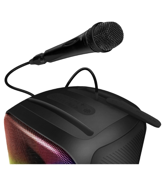 Портативная колонка SVEN PS-555, черный, 65 Вт (RMS), Bluetooth, USB, microSD, пульт