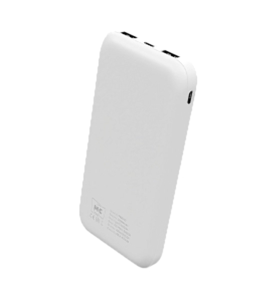 Портативный аккумулятор MORE CHOICE (4620202552907) PB25-10 белый - 10000mAh 2USB