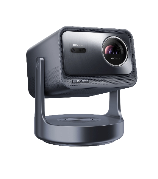 Проектор Hisense 65~300', Projector Triple-Chroma, 4K UHD, 25 000ч, 3000Лм, 4K@60Hz, 2K@240Hz, 2K@120Hz, VIDAA U9, 40Вт, Voice assistant, Bluetooth, WiFi, AirPlay 2, 2HDMI, 2USB