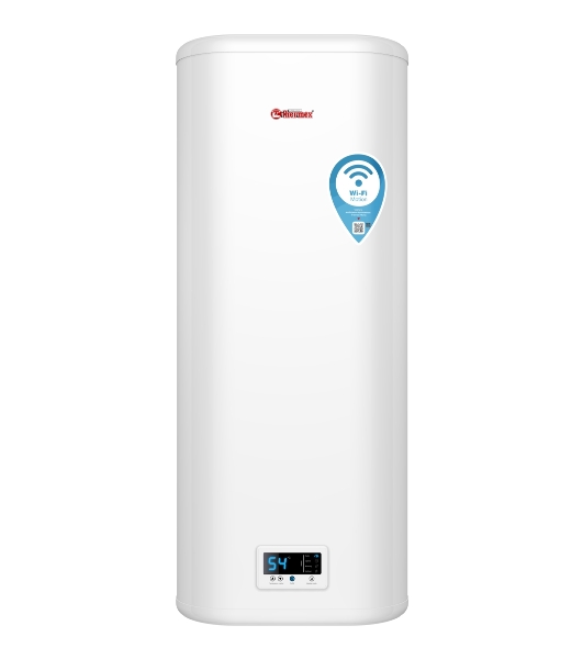 Водонагреватель электрический Thermex IF 100 V (pro) Wi-Fi белый, накопительный, 100 л, 2 кВт, настенный, вертикальный, плоский, с управлением по Wi-Fi