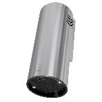 Вытяжка островная Maunfeld Drum Wall 35 нержавеющая сталь, 32.5 см, 850 куб. м/ч, 48 дБ, фото 1