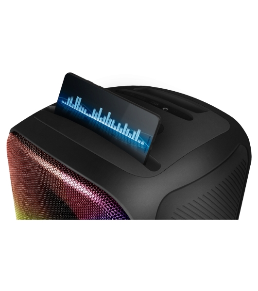 Портативная колонка SVEN PS-555, черный, 65 Вт (RMS), Bluetooth, USB, microSD, пульт