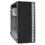 Компьютерный корпус Miditower ExeGate EVO-9211-600NPX (ATX, БП 600NPX с вент. 12см, с окном, 2хUSB+1хUSB3.0, HD аудио, черный, 1 вент. с RGb подсветкой), фото 1