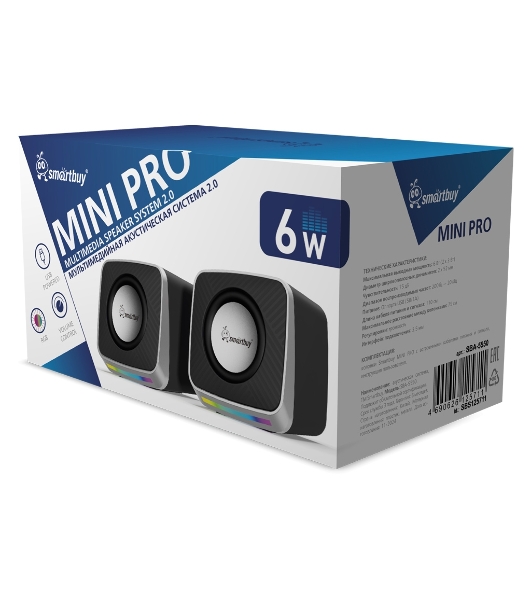 Портативная колонка Smartbuy MINI PRO черный