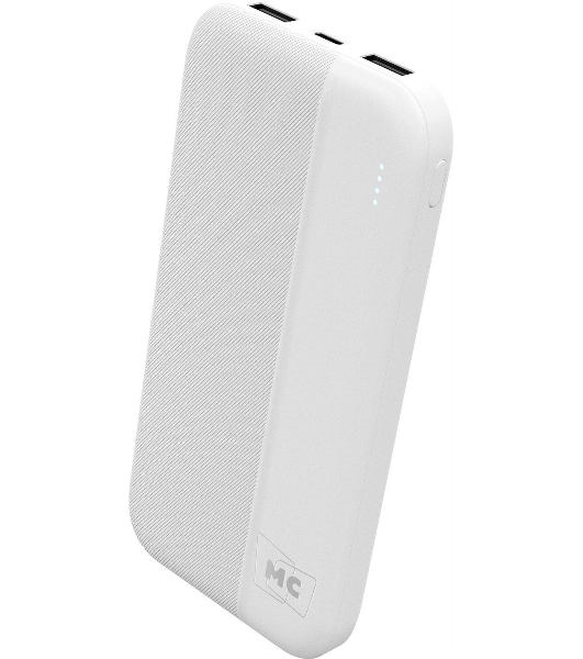 Портативный аккумулятор MORE CHOICE (4620202552907) PB25-10 белый - 10000mAh 2USB