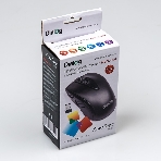 Мышь беспроводная Dialog Comfort MROC-17U черный, 1200 dpi, радиоканал, USB, кнопки - 3, фото3