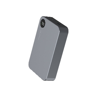 Портативный аккумулятор QUMO Future Magnetic PowerAid 10000mAh W15 темно-серый FMPA-10C-S1