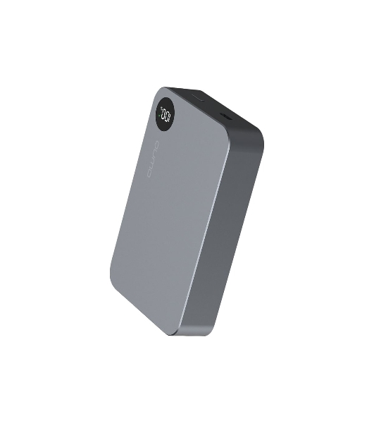Портативный аккумулятор QUMO Future Magnetic PowerAid 10000mAh W15 темно-серый FMPA-10C-S1