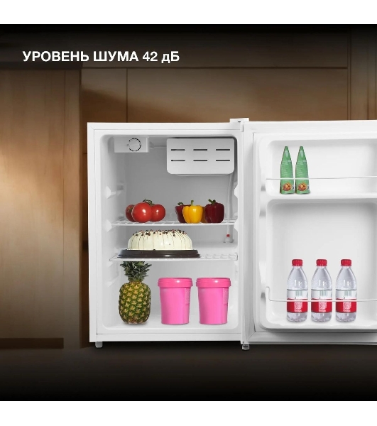 Холодильник Hyundai CO1002 белый однокамерный 65л