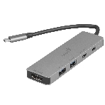 USB-концентратор Genius UH-500, USB Type-C, USB 3.0/HDMI, USB Type-C, фото 1