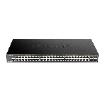 Коммутатор D-Link DGS-1250-52X/A1A, 48×1 Гбит/с + 4×10 Гбит/с SFP+, настраиваемый, фото 1