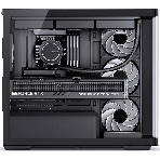 Корпус без блока питания Корпус JONSBO D300 Black MATX без БП, боковая панель из закаленного стекла, mini-ITX, micro-ATX, черный, фото2