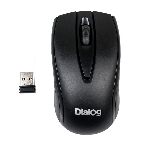 Мышь беспроводная Dialog Comfort MROC-17U черный, 1200 dpi, радиоканал, USB, кнопки - 3, фото 1