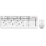 Комплект клавиатура+мышь Acer OCC401 беспроводной, USB, 1600 DPI, белый, фото 1