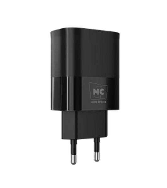 Сетевое зарядное устройство MORE CHOICE (4620202553492) NC67a СЗУ 1Type-C 3.0A PD 20W, черный
