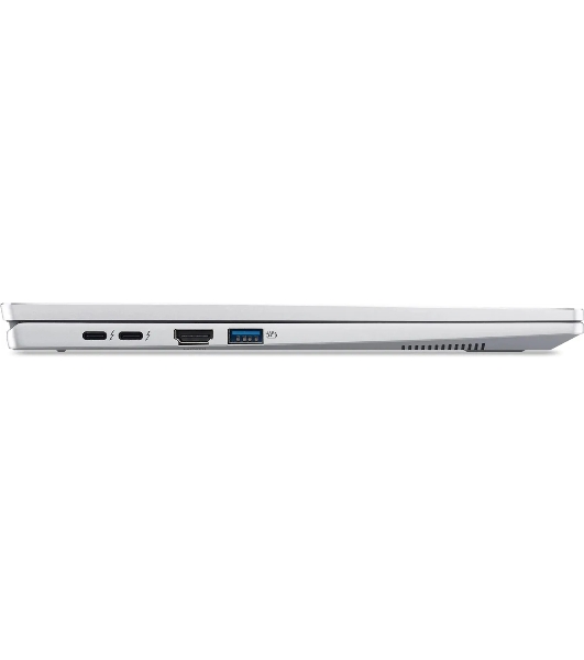 Ноутбук Acer Swift Go 14 SFG14-73-70EH серебристый NX.KSGCD.002 Core Ultra 7 155H 16Gb SSD 1Tb Intel Arc 14' OLED 2.8K (2880x1800) Windows 11 Home WiFi BT Cam