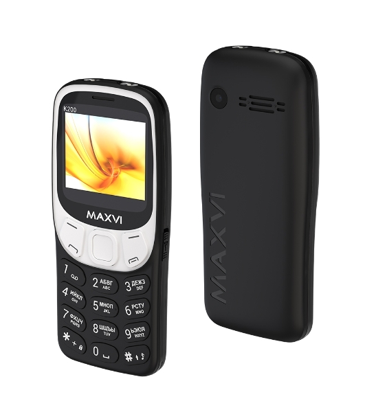 Мобильный телефон Maxvi K200 черный