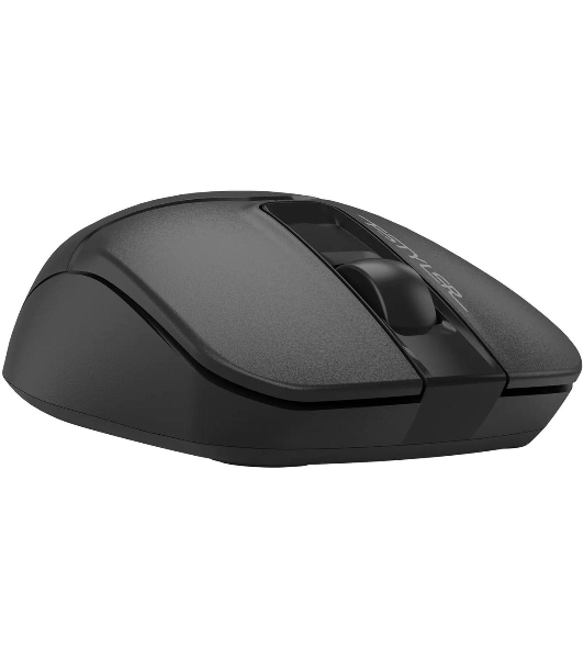 Мышь беспроводная A4Tech Fstyler FG12 черный, 1200 dpi, радиоканал, USB, кнопки - 3