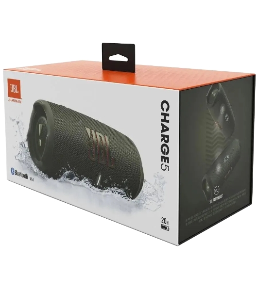 Портативная акустика JBL Charge 5, зеленый