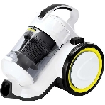 Пылесос Karcher VC 3 Floor белый/черный, 600/700 Вт, уборка сухая, пылесборник контейнер 0.9 л, фото 1