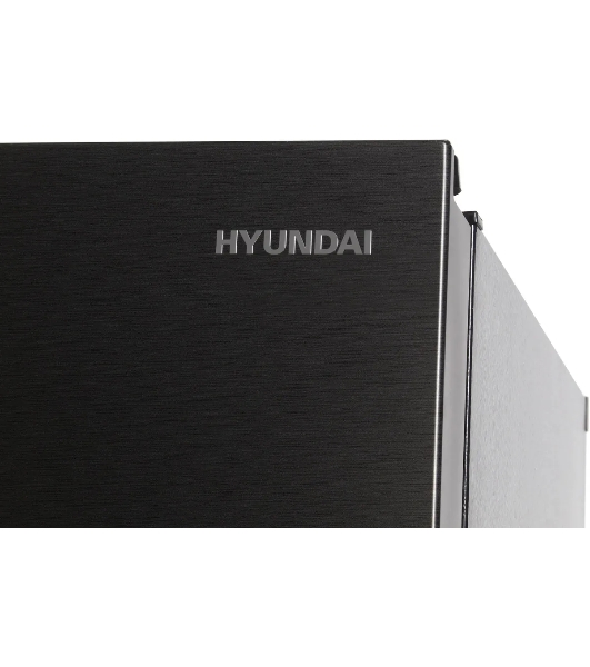 Холодильник Hyundai CS5073FV графит трехкамерный инвертер 186/167л морозилка сбоку, No Frost, Side by Side