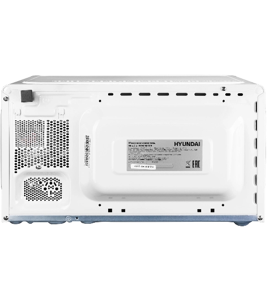 Микроволновая печь Hyundai HYM-M2048 белый, 20 л, 700 Вт, переключатели - поворотный механизм
