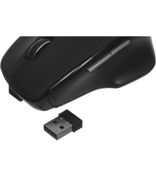 Мышь беспроводная SVEN RX-590SW черный, 1600 dpi, радиоканал, Bluetooth, USB, кнопки - 7