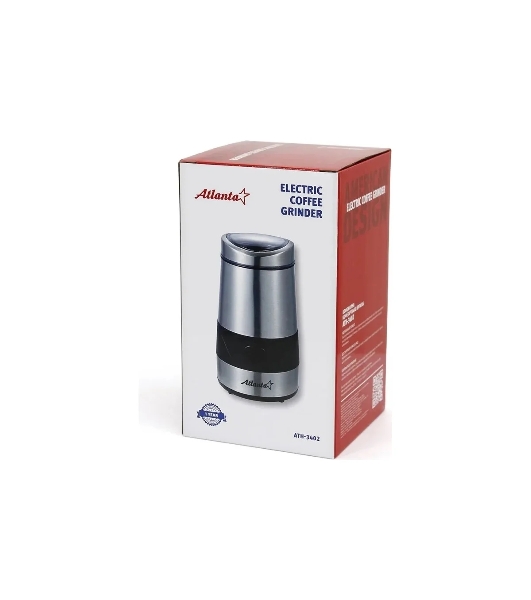 Кофемолка Atlanta ATH-3402 серебристый
