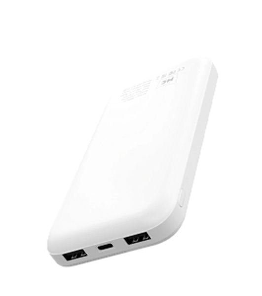 Портативный аккумулятор MORE CHOICE (4620202552907) PB25-10 белый - 10000mAh 2USB