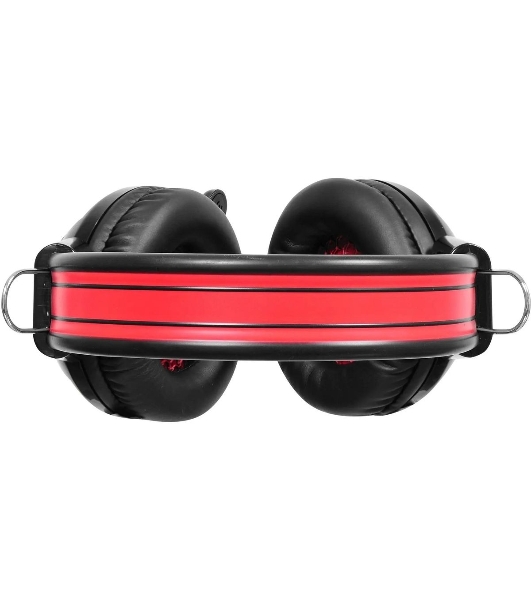 Проводные наушники Oklick HS-G300 черный/красный, полноразмерные, Jack 3.5 мм